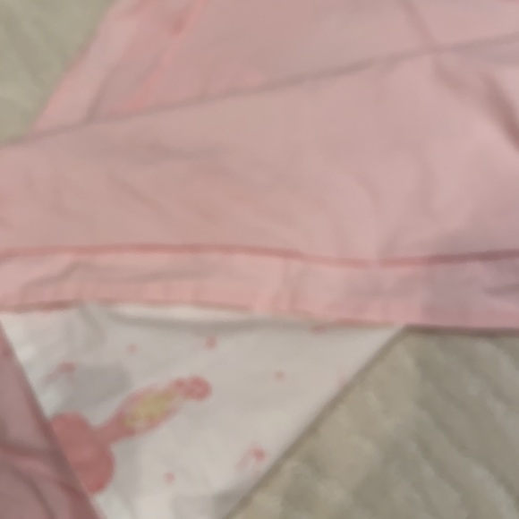 Twin size Duvet cover with matching sham-Ballarina - Picture 3 of 3